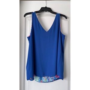 New without tags - Lilly Pulitzer reversible top size Large